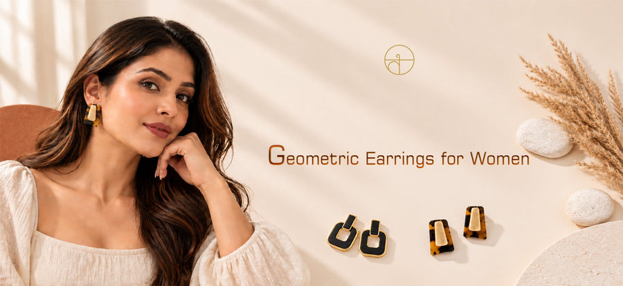 Geometric Earrings: The Complete Style Guide by Tasora