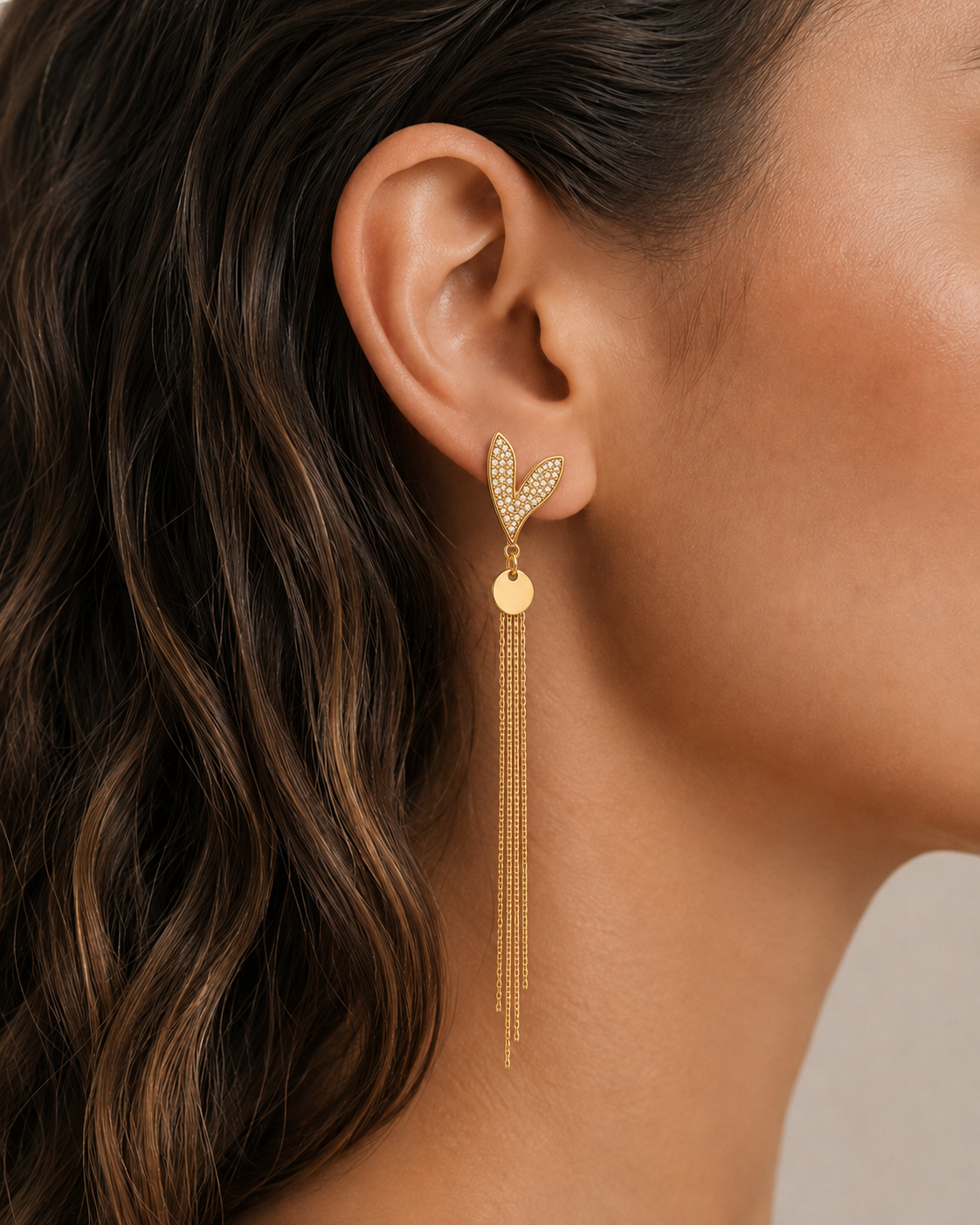 Cordia Thread Earrings