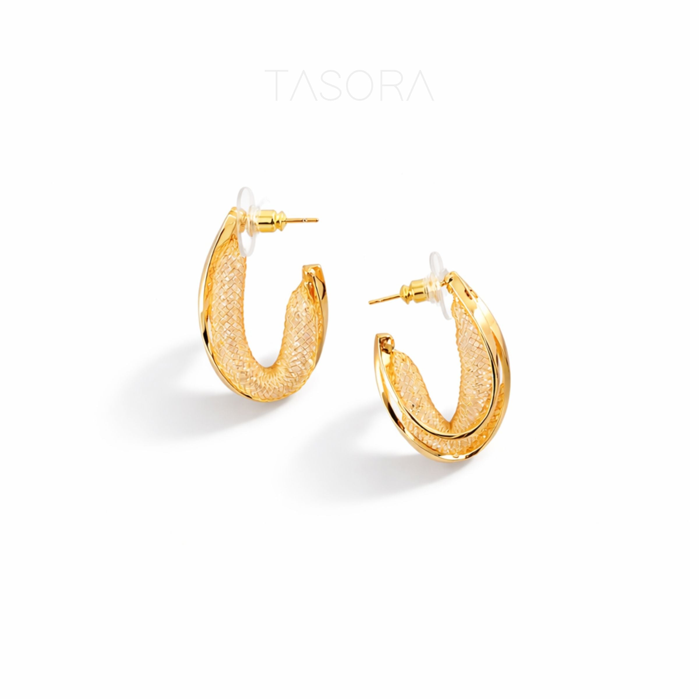 Curvy Hoops Earrings