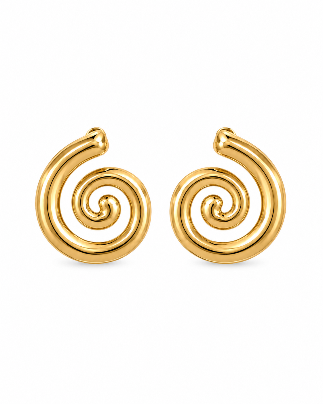Funnel Swirl Earrings