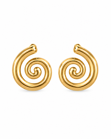 Funnel Swirl Earrings
