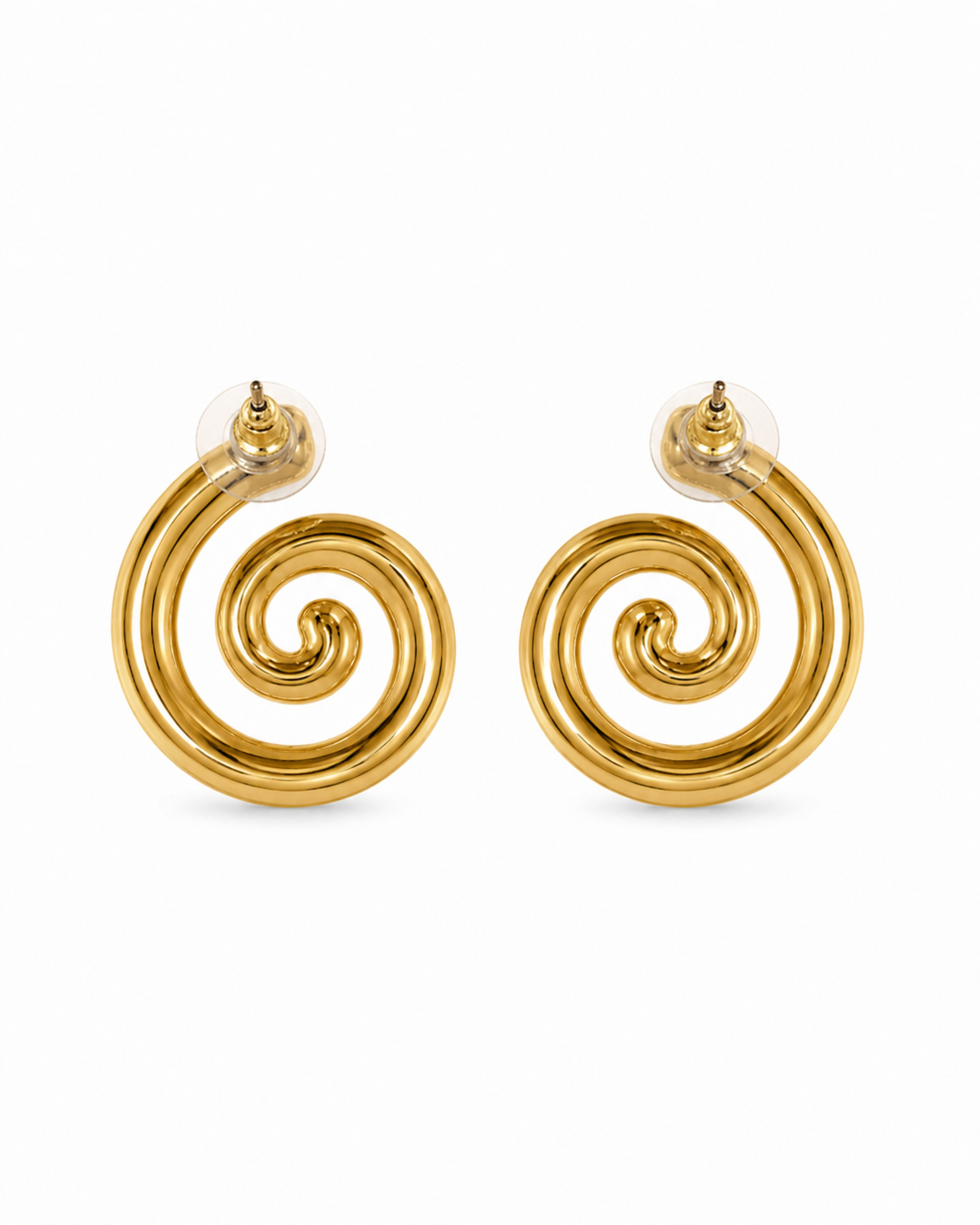 Funnel Swirl Earrings