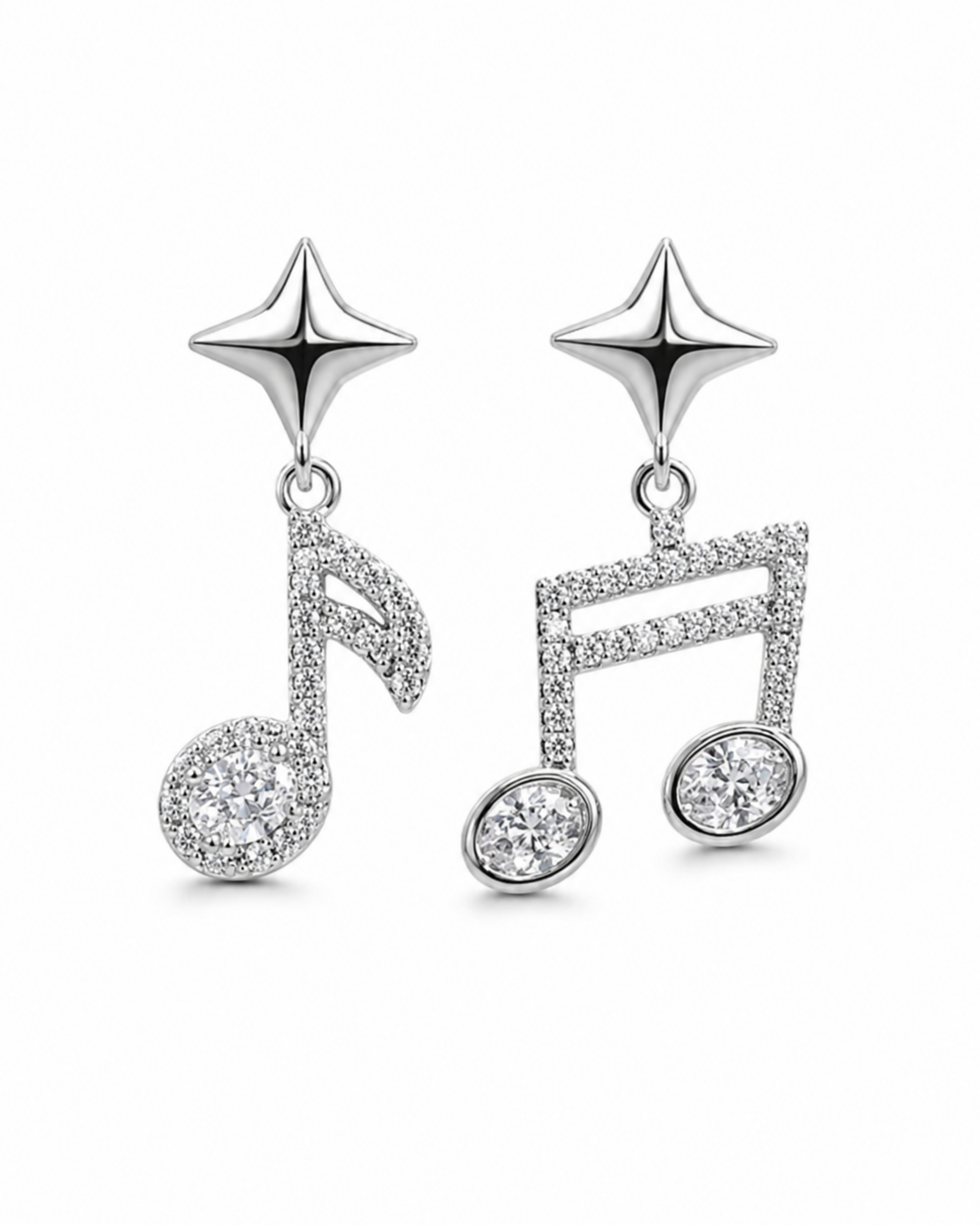 Melodia Note Earrings