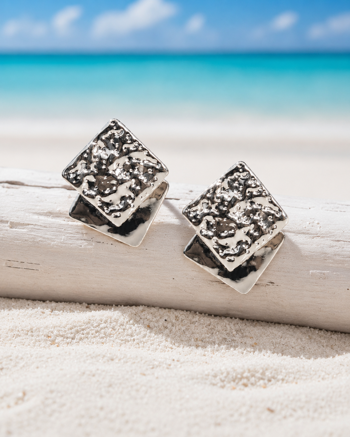 Molten Stack Earrings