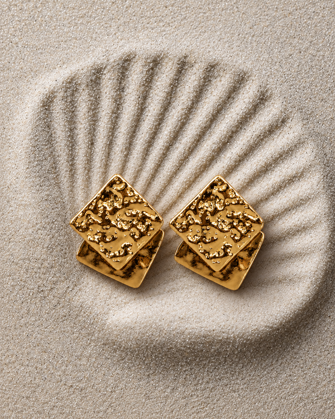 Molten Stack Earrings
