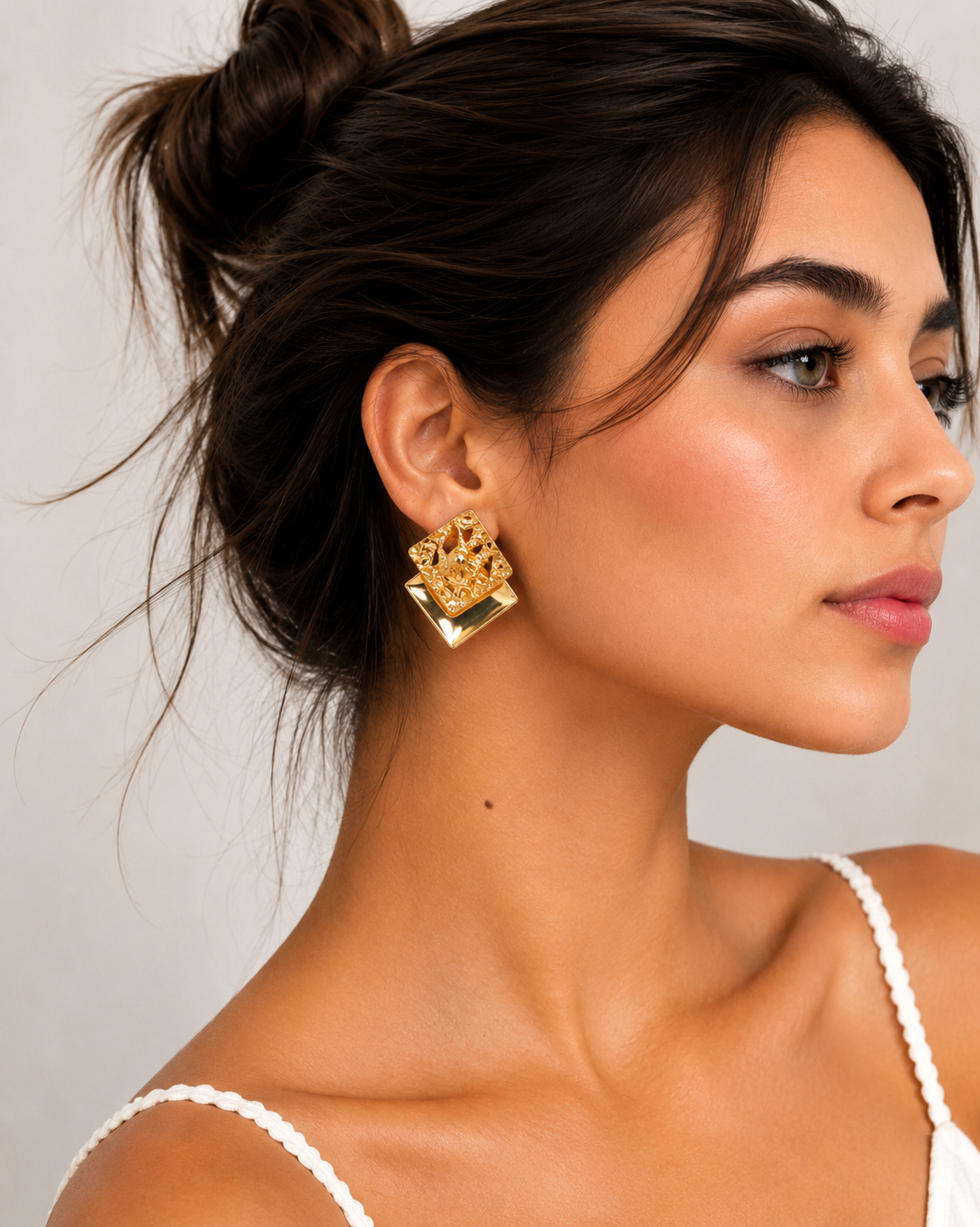 Molten Stack Earrings
