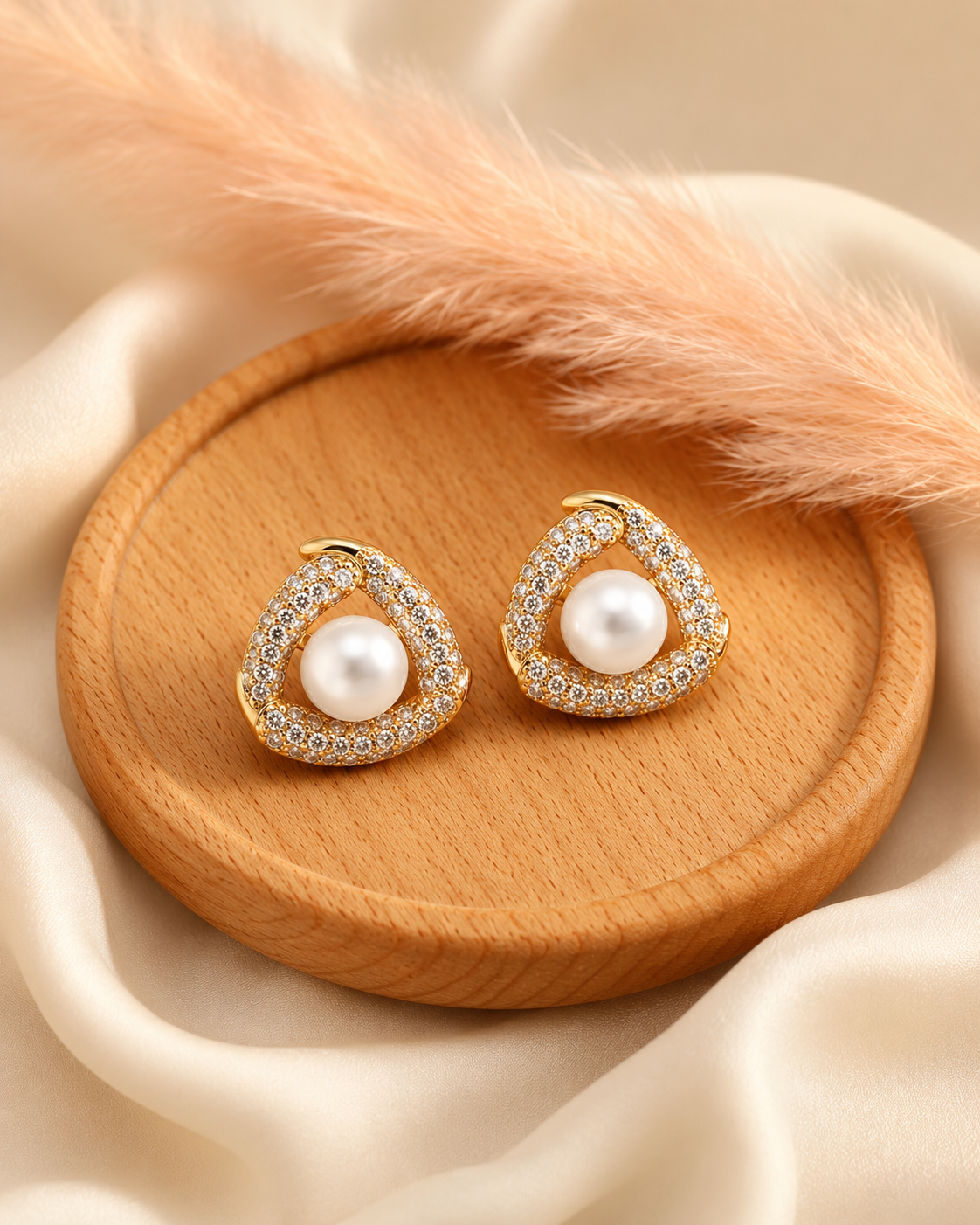 Nidus Pearl Earrings