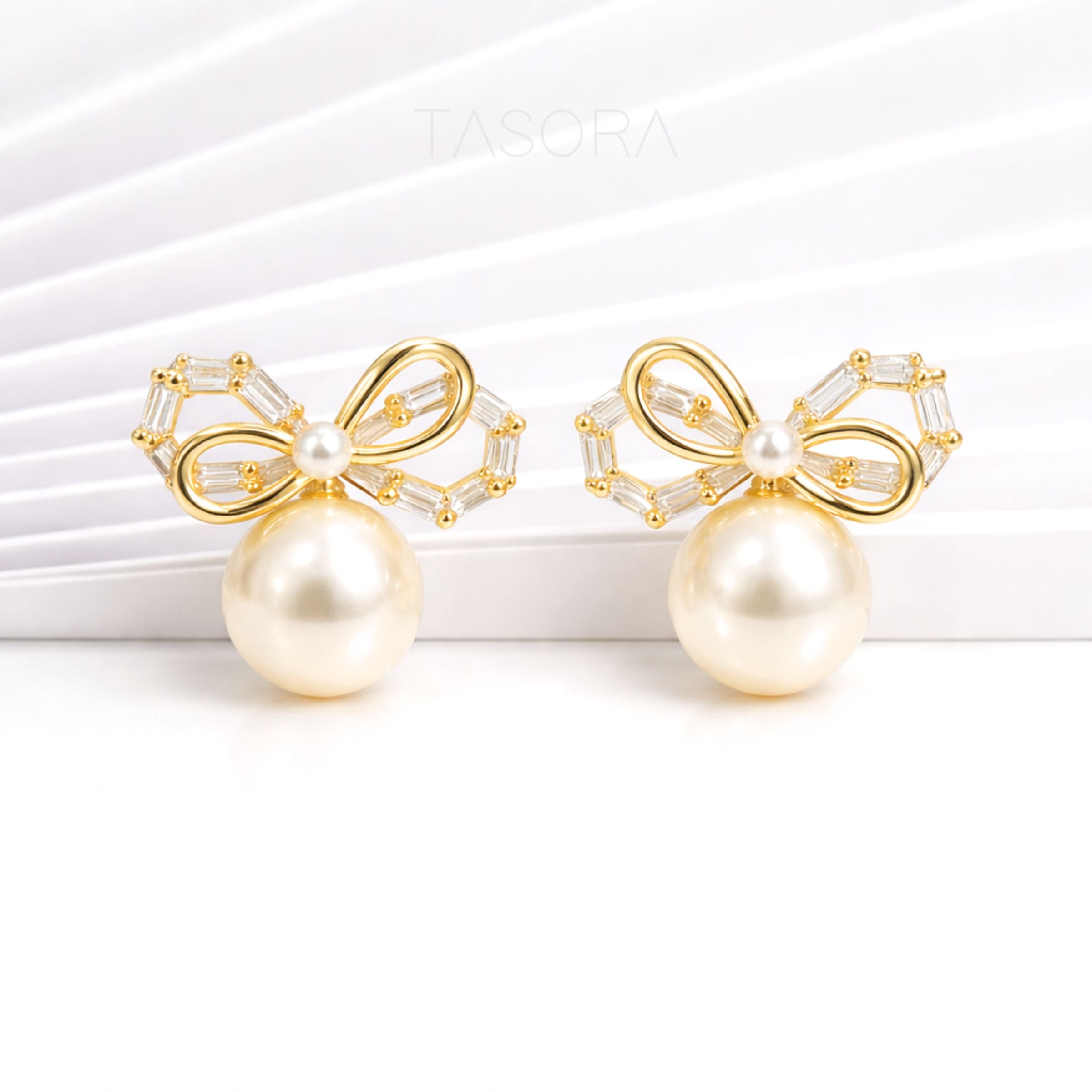 Noeud Pearl Earrings