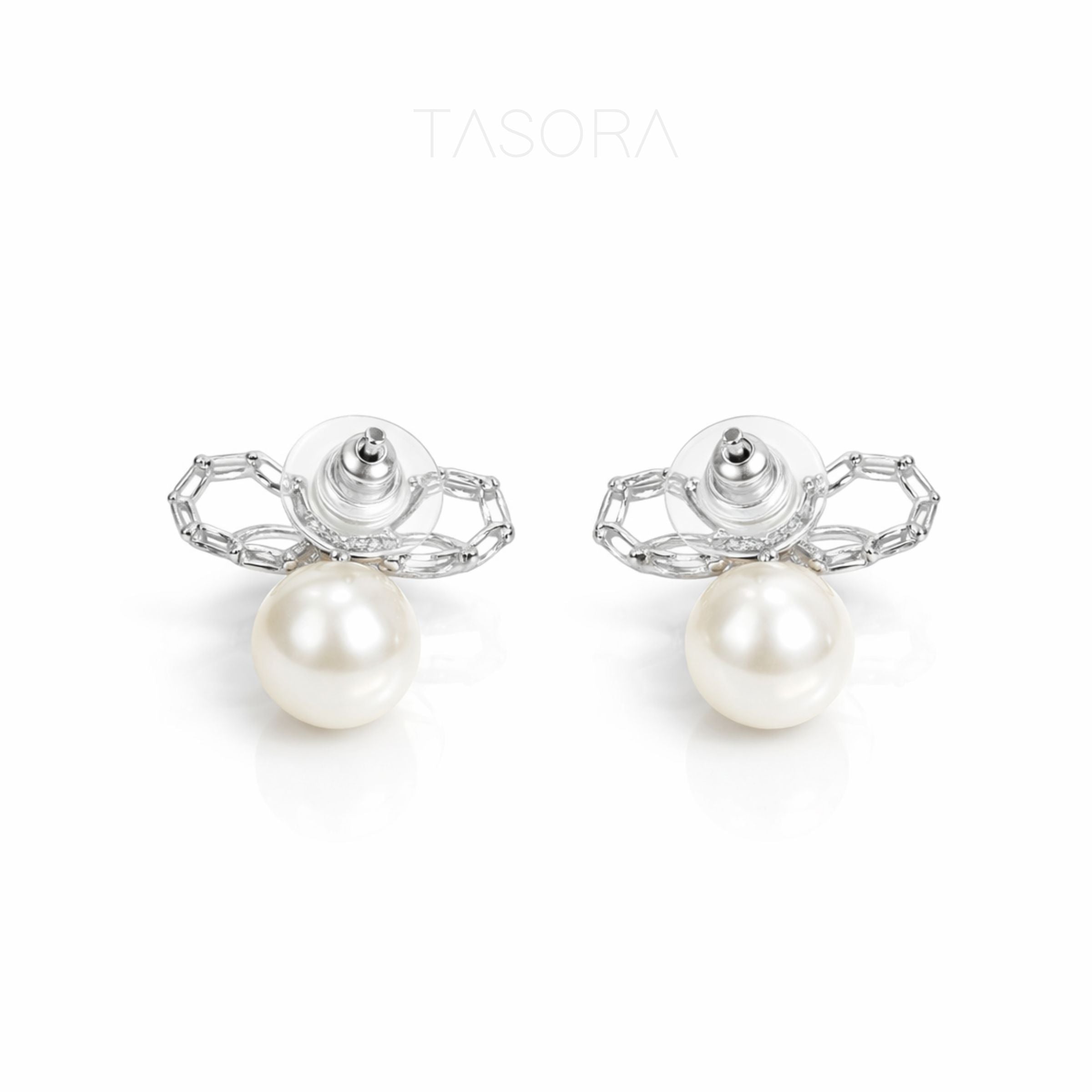 Noeud Pearl Earrings
