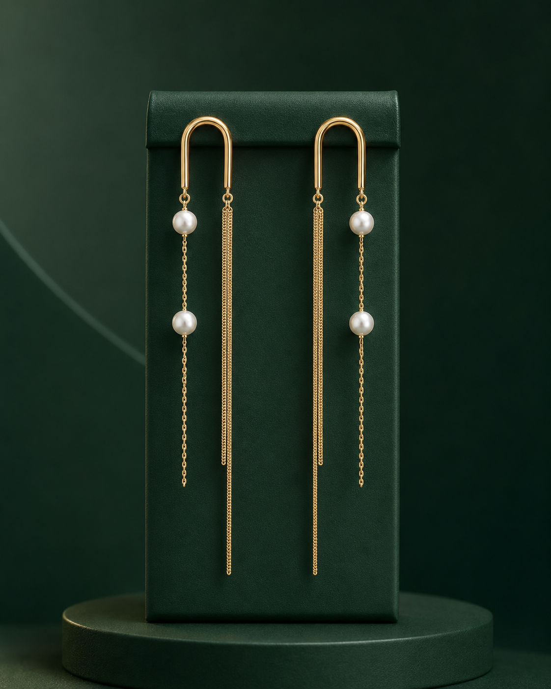 Pearl Pendulum Earrings