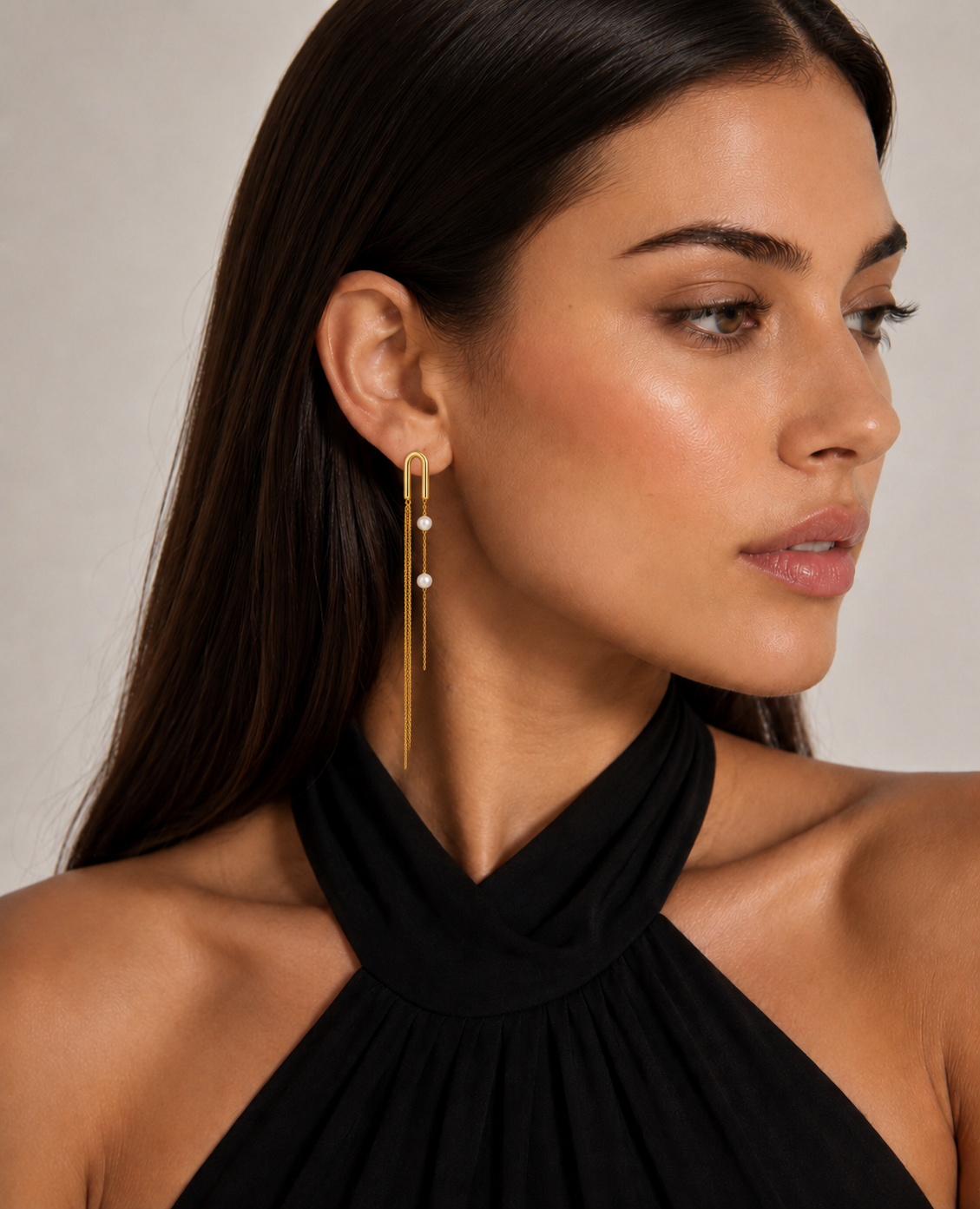 Pearl Pendulum Earrings