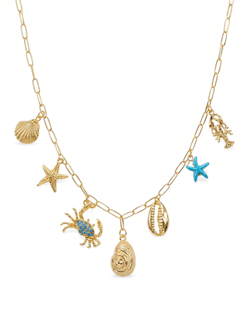 Pelagia Charms Necklace