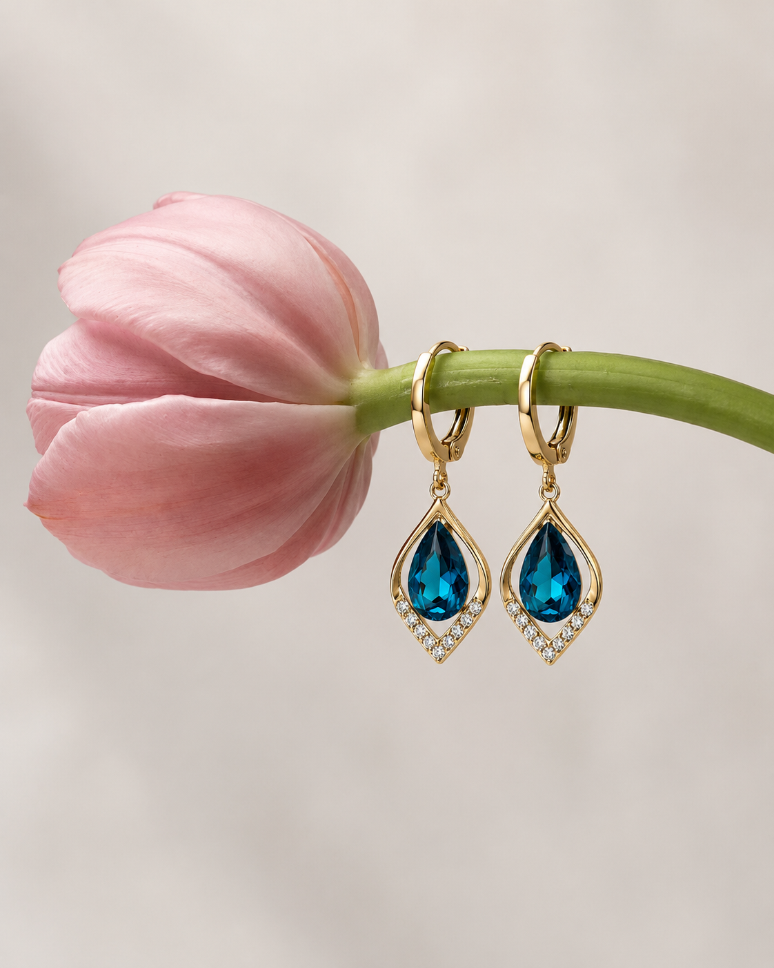 Pennon Drop Earrings