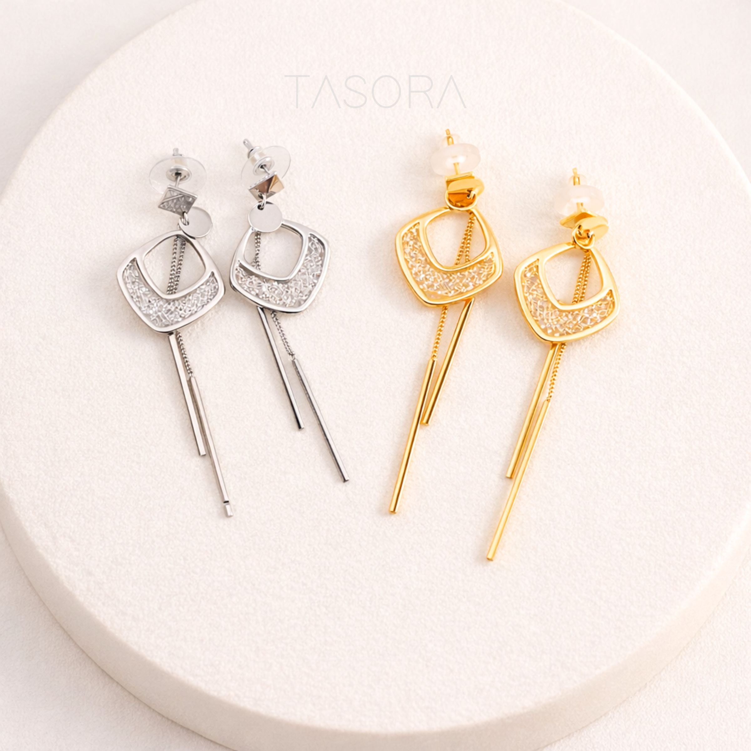 Viola Threads Earrings