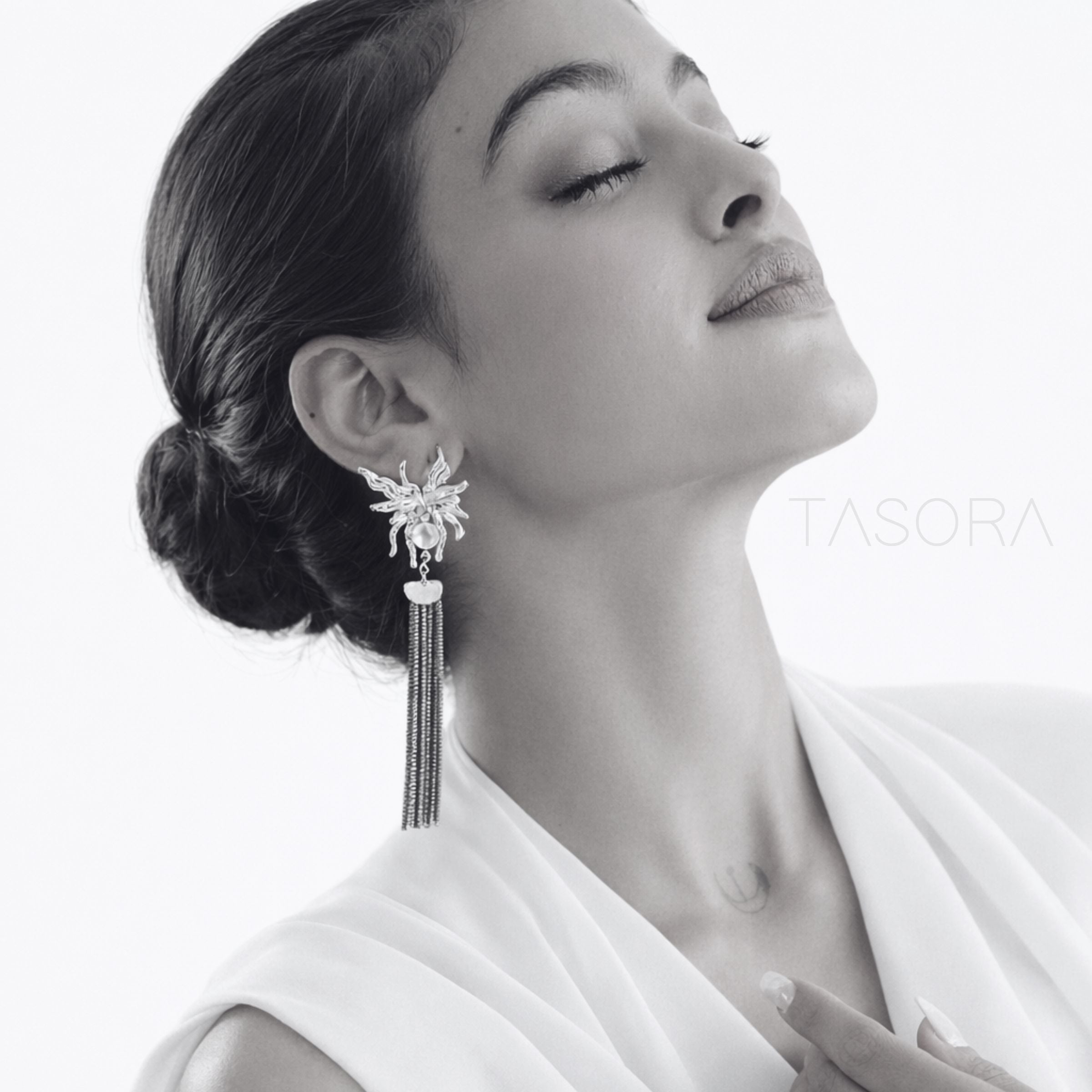 Zalfi Tassel Earrings